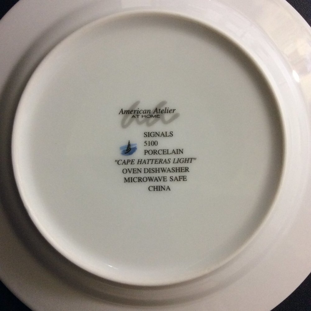 COFFEE Mug Cup and Plate Cape Hatteras Light - Picture 5 of 12